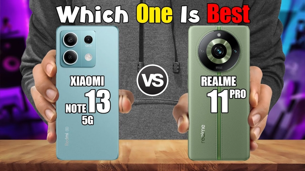 Xiaomi Redmi Note 13 so với Realme 11